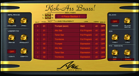 World Class Virtual Horn Section - Kick ASS Brass!