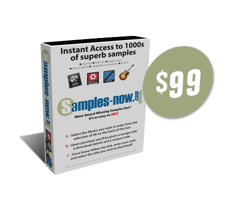 Any $99/100 Credit Samples-Now Library