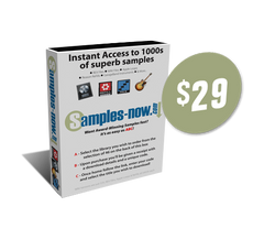 Any $29/30 Credits Samples-Now Library