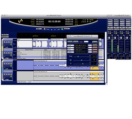 soundBlade 4-ch. Mastering Workstation for Mac.