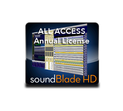 soundBlade All Access HD Annual Subscription