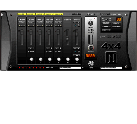 4x4 Loop Generator & Drum Machine by NTS