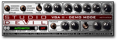 Guitar Amp Modeling Effects Plug-In