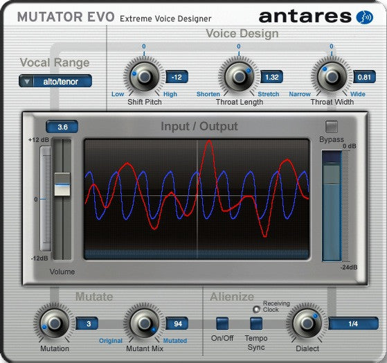 Mutator Extreme Voice Designer Plug-In