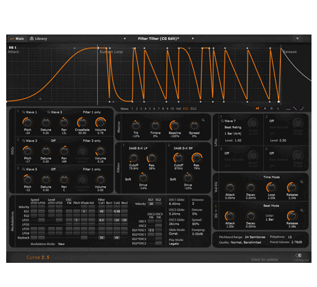 Curve 2 - Software Synthesizer