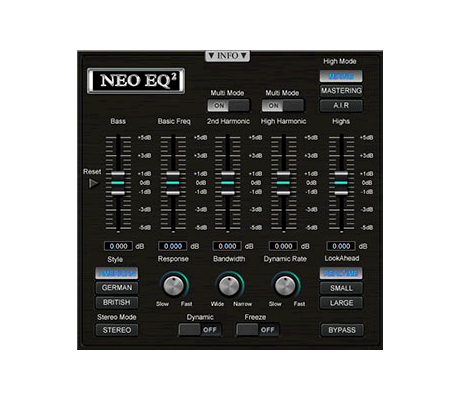 Neo EQ - Auto Pitch Tracking Equalizer