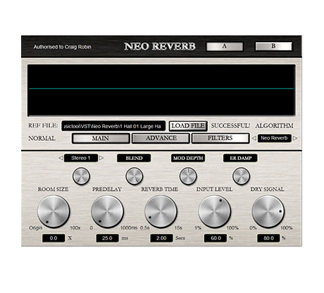 Hybrid Convolution & Algorithm Reverb