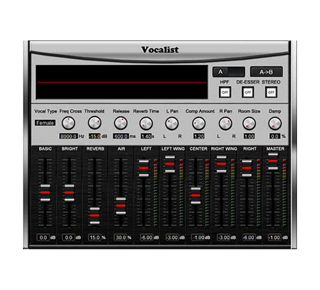 Comprehensive Vocal Processing Tool