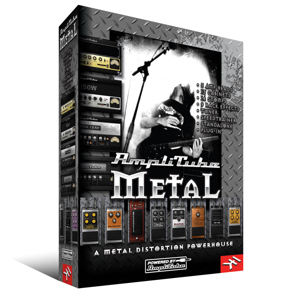 Amplitube Metal Guitar Amp Effects Mac / PC