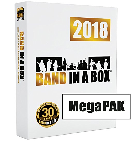 Band-in-a-Box 2018 MEGAPAK for MAC