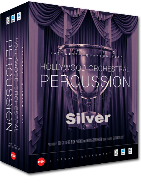 HOLLYWOOD ORCHESTRA PERCUSSION SILVER