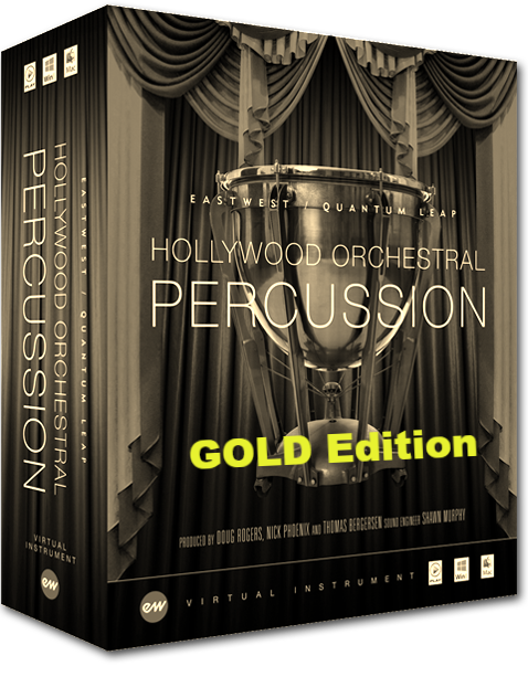 EASTWEST HOLLYWOOD ORCHESTRAL PERCUSSION GOLD