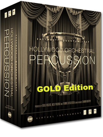 EASTWEST HOLLYWOOD ORCHESTRAL PERCUSSION GOLD