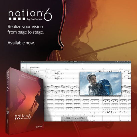 Notion 6 - Notation Software - Mac and Windows