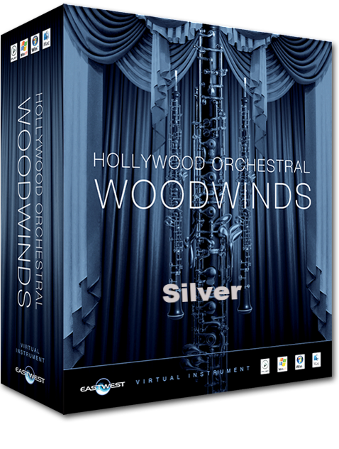 EastWest Hollywood Woodwinds Silver